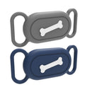 2Pcs Pet Cat Collar Holder Silicone Case for Samsung Galaxy SmartTag2 Style 2