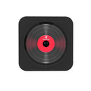 Wall-Mount Bluetooth CD Player LCD Display Music Player Home Audio Boombox Black