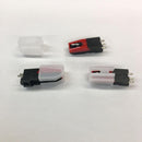 4Pcs Replacement Turntable Diamond Stylus Needle for LP Record Player Phono Ceramic Cartridge