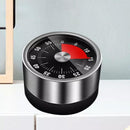 Kitchen Cooking Timer Clock Mechanical Counter 60 Minutes Timer Black