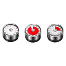 Kitchen Cooking Timer Clock Mechanical Counter 60 Minutes Timer White