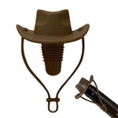 Western Cowboy Hat Silicone Wine Bottle Stopper Champagne Sealer Yellow