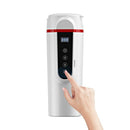 12V/24V Car Electric Kettle Travel Water Boiler Mug Temperature Adjustable Coffee Tea Truck Cup Black