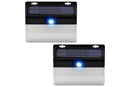 2Pcs LED Solar Power Motion Sensor Light Outdoor Security Garden Lamp Solar Wall Light