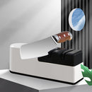 4-Grinding Electric Knife Sharpener USB Kitchen Scissor Sharpening Tool