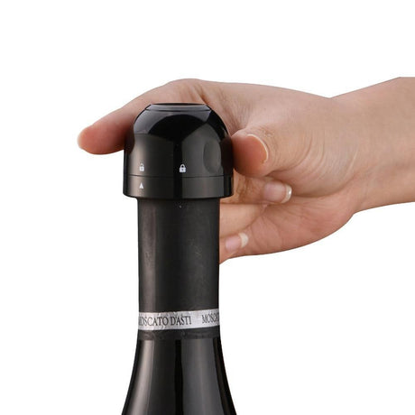 4Pcs Set Wine and Champagne Stopper Leakproof Bottle Sealer Cap