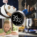 Digital Display Kitchen Timer Countdown Countup Cooking Alarm White