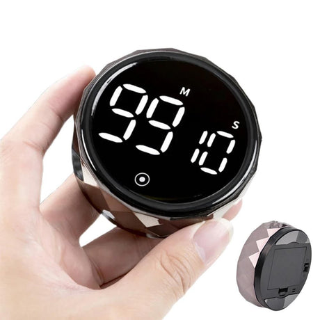 Digital Display Kitchen Timer Countdown Countup Cooking Alarm White