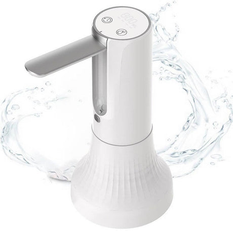 Digital Automatic Water Pump USB Rechargeable Water Dispenser White