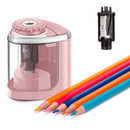 Electric Pencil Sharpener Automatic Fast Sharpener Battery Operated Black