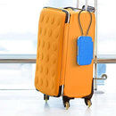 Portable Safe Box Combination Code Security Case LockBox with Removable Chain Blue