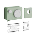 Retractable Clothes Line Wall Mounted Laundry Line for Indoor Balcony Green