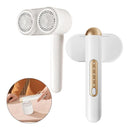 Fabric Shaver Lint Remover Rechargeable Electric Portable Sweater Defuzzer with 3 Speeds White