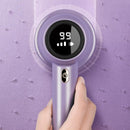 Fabric Shaver Lint Remover Rechargeable Electric Portable Sweater Defuzzer with 3 Speeds Purple