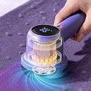 Fabric Shaver Lint Remover Rechargeable Electric Portable Sweater Defuzzer with 3 Speeds Purple