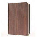 Foldable LED Book Lamp USB Rechargeable Creative Table Lamp Brown