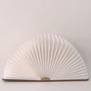 Foldable LED Book Lamp USB Rechargeable Creative Table Lamp Brown