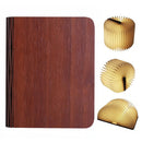 Foldable LED Book Lamp USB Rechargeable Creative Table Lamp Beige