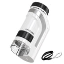 50X-300X Handheld Microscope with LED Lights Portable Pocket Zoom Silver