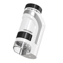 50X-300X Handheld Microscope with LED Lights Portable Pocket Zoom Silver
