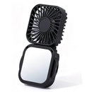 Mini Foldable Neck Hanging Fan Portable USB Rechargeable Personal Cooler White