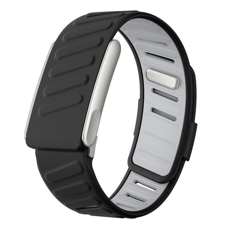 Silicone Sport Band for Whoop 5.0 Waterproof Replacement Wrist Strap Black
