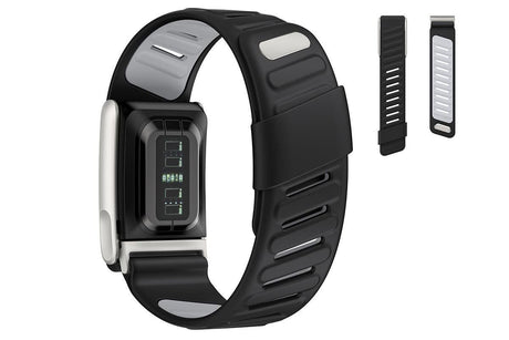 Silicone Sport Band for Whoop 5.0 Waterproof Replacement Wrist Strap White