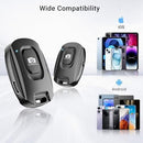 1 Pair Black Bluetooth Mobile Phone Camera Remote Control Rechargeable Shutter