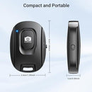 1 Pair Black Bluetooth Mobile Phone Camera Remote Control Rechargeable Shutter