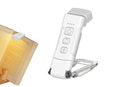 USB Rechargeable Book Light Bookmark Lamp with 3 Colors and 5 Brightness-Black