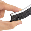 4Pcs Gap Cleaning Brush Crevice Cleaning Tool Multifunctional Brushes for Household Shutter Door Window Track -Black