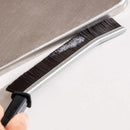 4Pcs Gap Cleaning Brush Crevice Cleaning Tool Multifunctional Brushes for Household Shutter Door Window Track -Black