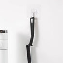 4Pcs Gap Cleaning Brush Crevice Cleaning Tool Multifunctional Brushes for Household Shutter Door Window Track -Black