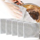 5 PCS Multipurpose Wire Dishwashing Rags for Wet and Dry
