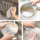 5 PCS Multipurpose Wire Dishwashing Rags for Wet and Dry