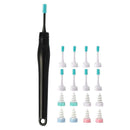 16pcs Ear Wax Remover Tool Reusable Spiral Ear Wax Remover Silicone Ear Cleaner for Adults Kids -White