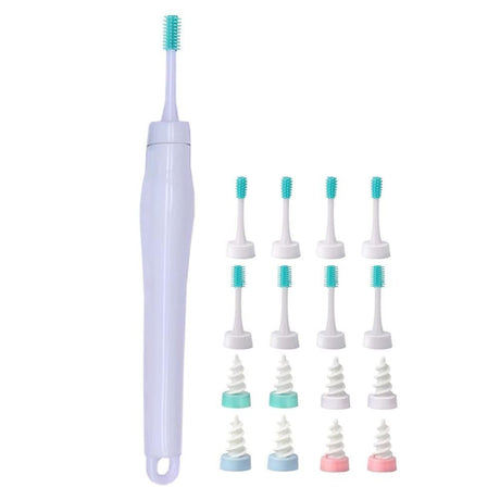 16pcs Ear Wax Remover Tool Reusable Spiral Ear Wax Remover Silicone Ear Cleaner for Adults Kids -Black