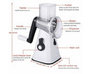 3-in-1 Vegetable Slicer Shredder Grater for Potato Onion Cucumber Carrot Chopper