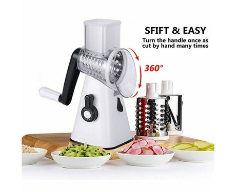 3-in-1 Vegetable Slicer Shredder Grater for Potato Onion Cucumber Carrot Chopper