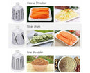 3-in-1 Vegetable Slicer Shredder Grater for Potato Onion Cucumber Carrot Chopper