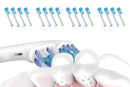 16 Piece Best Double Clean Replacement Brush Heads Compatible With Oral-B