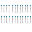 24pcs 3D Whitening Replacement Brush Heads Compatible with Oral-B Toothbrush