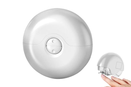 2-in-1 Trimmer Cutter Manicure Automatic Nail Clipper Electric Nail Clipper-White