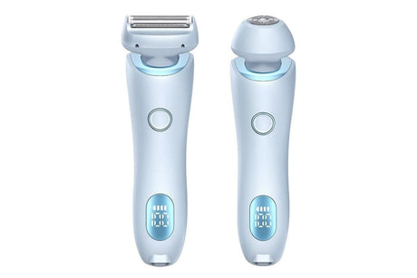 2Pcs Dusk Glide Pro 3.0 Dusk Razor For Women Electric Waterproof Shaver Duskofficial Razor-Blue