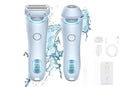 2Pcs Dusk Glide Pro 3.0 Dusk Razor For Women Electric Waterproof Shaver Duskofficial Razor-Blue