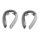 2pcs Neck Massager with Heat Portable Cordless 6 Modes 9 Levels Electric Neck Massage Tool