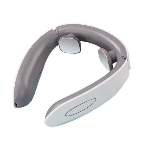 2pcs Neck Massager with Heat Portable Cordless 6 Modes 9 Levels Electric Neck Massage Tool