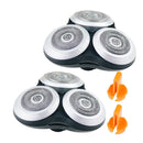 2pcs Replacement Heads for Philips Shavers Series 9000 Replacement Blades for Electric Razor