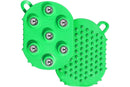 2Pcs Roller Ball Massager Glove Lymphatic Massage Muscle Release for Back-Blue