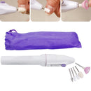 2 Sets Cordless Professional Manicure Pedicure Kit 5 in 1 Electric Nail Drill Machine